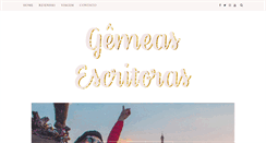 Desktop Screenshot of gemeasescritoras.com